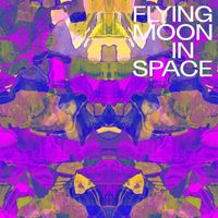 Flying Moon In Space